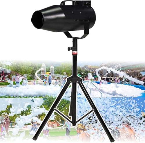 ZXSYYDS 1000-W-Großschaummaschine Für Bühnen, Bühneneffekt-Schaummaschine Mit Einstellbarem Winkel, Kommerzieller Outdoor-Schaumblaster Für Partys, 6–10 M Reichweite/80 M² Fläche ZXSYYDS 1000-W-Großschaummaschine Für Bühnen, Bühneneffekt-Schaummaschine Mit Einstellbarem Winkel, Kommerzieller Outdoor-Schaumblaster Für Partys, 6–10 M Reichweite/80 M² Fläche von ZXSYYDS