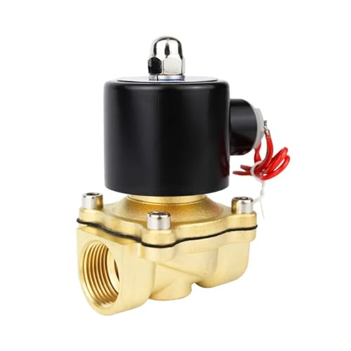 1/4 "3/8" 1/2 "3/4" 1 "1-1/2" BSP Weibliche 12V 24V 110V 220V Elektrische Magnetventil Stromlos Geschlossen Pneumatische for Wasser Öl Luft(45720,BSPP FEMALE-DC12V) von ZXTIIEUF