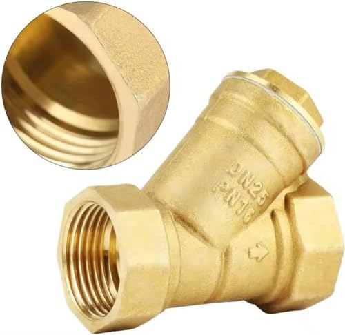 1-1/2 Zoll Messing-Y-Sieb-Rückschlagventil Innengewinde 3-Wege-Ventilsieb for Filtern von Wasserverunreinigungen 1-1/2 Zoll Messing-Y-Sieb-Rückschlagventil Innengewinde 3-Wege-Ventilsieb for Filtern von Wasserverunreinigungen von ZXTIIEUF