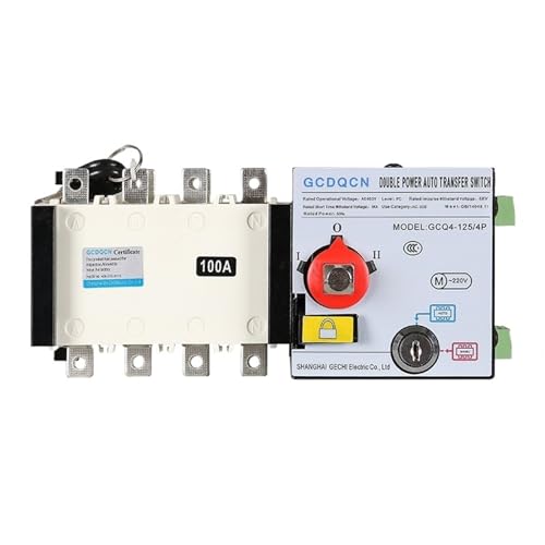 GCQ4 Isolierter Generatorschalter auf PC-Ebene zur Brandbekämpfung mit doppelter Stromversorgung und automatischem Transferschalter(4P100A) von ZXTIIEUF