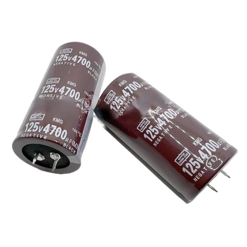 ZXTIIEUF 2 STÜCKE 125v4700uf Aluminium-elektrolytkondensator 100v4700uf 160v4700uf(35 60-160v4700uf) von ZXTIIEUF