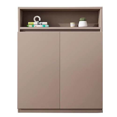 Moderne Heizkörperverkleidung mit Regal – Dekorativer Heizkörperabdeckung Schrank, Heizschrank mit Stauraum und Abschirmdesign für Wohnzimmer, Schlafzimmer und Flur(Khaki,100cm/39.3in) von ZXTRYBHD