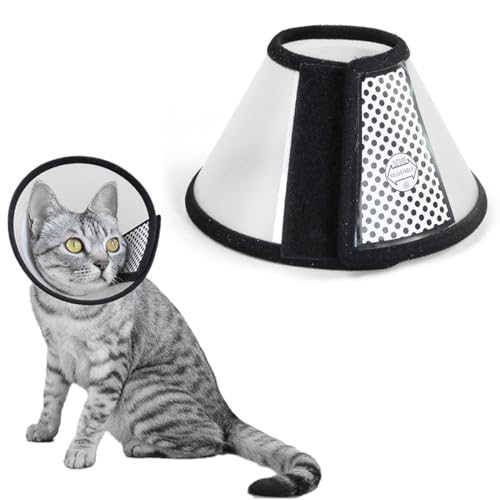 ZXUPOI 1 Halskrause für Haustiere Haustiere Kunststoff Elisabethanischer Kunststoff Elisabethanischer Kragen Weich Katze Schutzkragen Leichter Elisabethanischer Kragen für Kätzchen Welpen XS (18-22CM) ZXUPOI 1 Halskrause für Haustiere Haustiere Kunststoff Elisabethanischer Kunststoff Elisabethanischer Kragen Weich Katze Schutzkragen Leichter Elisabethanischer Kragen für Kätzchen Welpen XS (18-22CM) von ZXUPOI