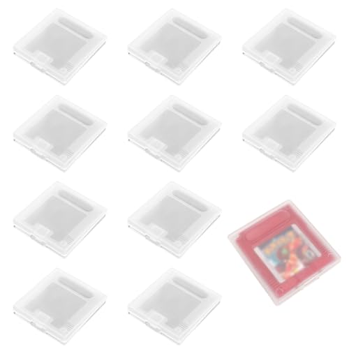 ZXUPOI 10 Pcs Hüllen Für Gameboy Klarsichthüllen-Schutzhüllen Schutz Spiel Patrone Hülle Staub Schutzhülle Game Cartridge Schutzhülle Spielkartenetui Kartenboxen Für Gameboy Color GB GBC GBP ZXUPOI 10 Pcs Hüllen Für Gameboy Klarsichthüllen-Schutzhüllen Schutz Spiel Patrone Hülle Staub Schutzhülle Game Cartridge Schutzhülle Spielkartenetui Kartenboxen Für Gameboy Color GB GBC GBP von ZXUPOI