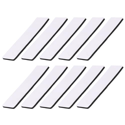 ZXUPOI 10 Pcs Klettband Selbstklebend Extra Stark Klebepads Doppelseitig Wiederverwendbar Rechteck Klettverschluss Selbstklebend 3 x 10cm, Schwarz ZXUPOI 10 Pcs Klettband Selbstklebend Extra Stark Klebepads Doppelseitig Wiederverwendbar Rechteck Klettverschluss Selbstklebend 3 x 10cm, Schwarz von ZXUPOI