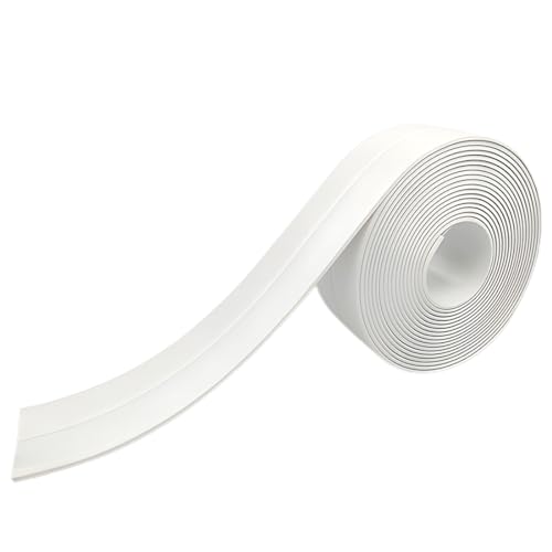 ZXUPOI Weichsockelleiste Selbstklebend Dichtungsband Badewanne PVC Dichtungsband Selbstklebend für Küchen und Badezimmer Wc ZXUPOI Weichsockelleiste Selbstklebend Dichtungsband Badewanne PVC Dichtungsband Selbstklebend für Küchen und Badezimmer Wc von ZXUPOI