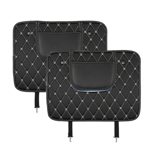 ZXWZZQ88 2 Stück Rückenlehnenschutz Auto für BMW 4 Series M4 F33 F83 Convertible 420d 420i 425d 428i 430d 430i, Anti Kick Pad Rückenlehnen Sitzschoner mit Organizer Innenraum Zubehör,Black-Short ZXWZZQ88 2 Stück Rückenlehnenschutz Auto für BMW 4 Series M4 F33 F83 Convertible 420d 420i 425d 428i 430d 430i, Anti Kick Pad Rückenlehnen Sitzschoner mit Organizer Innenraum Zubehör,Black-Short von ZXWZZQ88