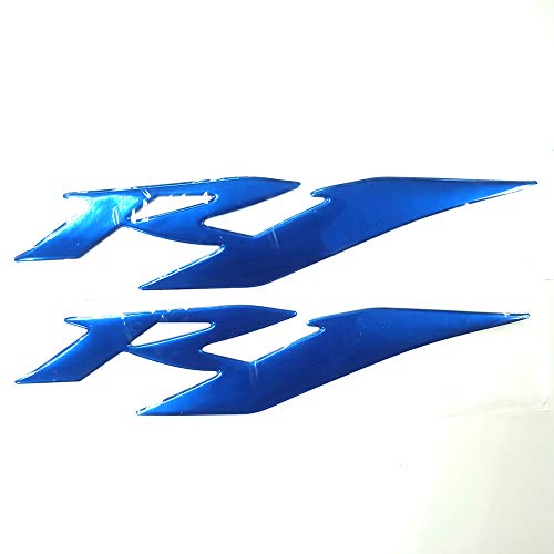 Blauer 3D-Logo-Aufkleber für Yamaha YZF R1 von ZXXM