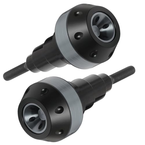 ZXZFDC 2 Stück Motorrad-Rahmenschieber für Suzuki V Strom 1000XT 2014-2021, Motorrad Sturzschutz Sturzpads, Aluminiumlegierung Anti-Crash-Rahmenschieber,A Gray von ZXZFDC