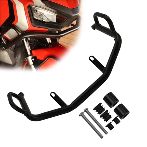 ZXZFDC Motorrad Motorschutz Stoßstange Crash für ADV 150 2020 2021 2022 2023, Motorrad Motor Schutz Autobahn Crash Bar Rahmen Schutz Sturzschutz Sturzbugel von ZXZFDC