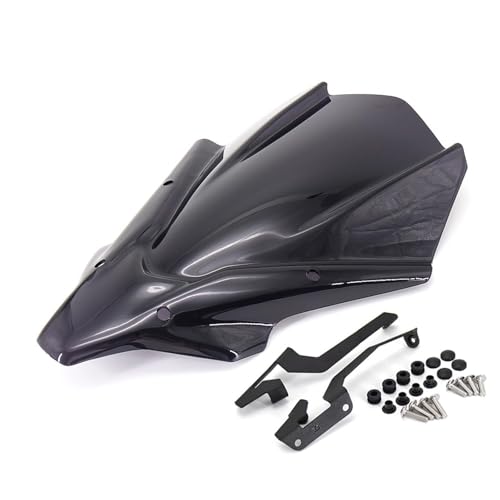 ZXZFDC Motorrad Windschutzscheibe Windschutz für MT-07 MT 07 MT07 Mt07 2021, Motorrad Windschild Spoiler, Motorrad Windabweiser Zubehör,A von ZXZFDC