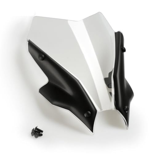 ZXZFDC Motorrad Windschutzscheibe Windschutz für MT-09 2021 2022 2023 MT09 21-22 FZ09 FZ-09, Motorrad Windschild Spoiler, Motorrad Windabweiser Zubehör,A von ZXZFDC