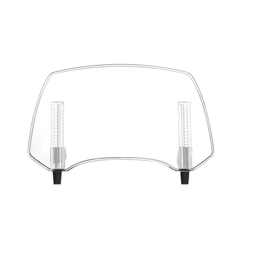 ZXZFDC Motorrad Windschutzscheibe Windschutz für R1200GS R1250GS F800GS LC, Motorrad Windschild Spoiler, Motorrad Windabweiser Zubehör,A von ZXZFDC