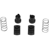 Eosnow 2 Set Anti-Backlash-Federmuttern zur Eliminierung von Lücken aus POM für 3D-Drucker, T8-Gewindestange, 8 mm Blei, Schwarz von ZY