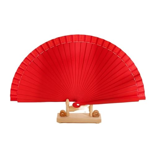 FäCher Dance Performance Holz Folding Fans Kleidung Zubehör for Hand-Bemalt Spanisch FüR Geburtstagsgeschenke(Style04) von ZYAGH