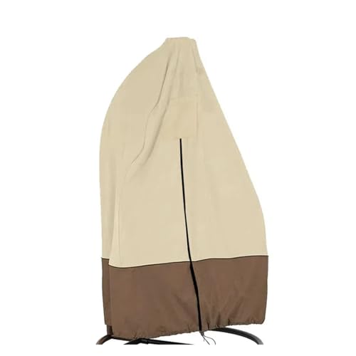 HäNgesessel Abdeckung Outdoor-Schaukel, Hängesessel, Eierschalenbezug, mittleres Reißverschluss-Design, farblich passend, schön FüR HäNgesessel von ZYAGH