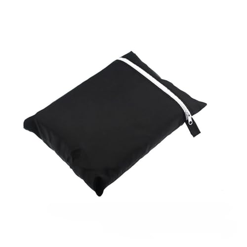 HäNgesessel Abdeckung Outdoor-Schaukel-Hängesessel, Eierschalen-Abdeckung, mittlerer Reißverschluss-Stil FüR HäNgesessel(Black) von ZYAGH