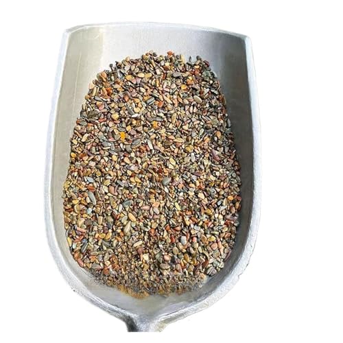 ZYAGH Aquarium Dekorationssteine 100/200/500g Aquariumboden Sandstein Aquarium Landschaft Native Stream Natursandstein Garten DIY Zubehör Dekorationen FüR Aquarien(1-4mm,200g) von ZYAGH