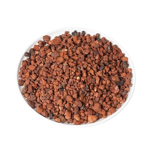 ZYAGH Aquarium Dekorationssteine 500g Aquarium Boden Sand Aquarium Landschaft Zubehör Topfpflanzen DIY Wohnkultur Landschaft Garten Natürliche Kies Stein FüR Aquarien(Style C 0.6-0.9cm) von ZYAGH