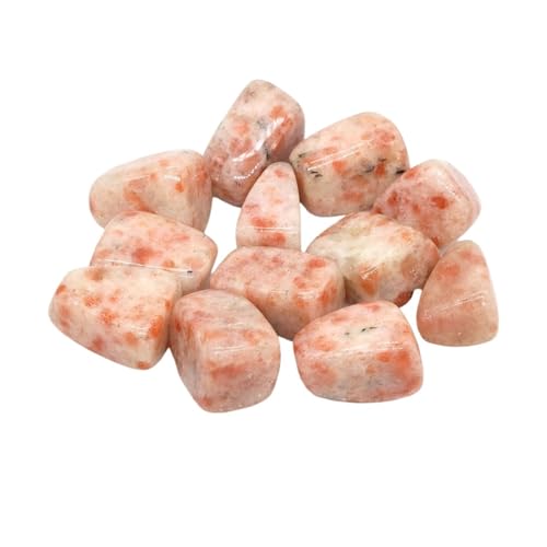 ZYAGH Aquarium Dekorationssteine Unregelmäßige Trommelsteinlandschaft Jaspis Reiki Heilkristall Energie Quarz Mineralprobe Aquarium Hausgarten Dekor FüR Aquarien(Color32,500g) von ZYAGH