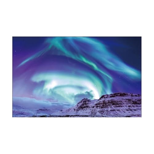 ZYAGH Aquarium Hintergrund Aquarium-Hintergrundaufkleber, Blauer Planet, Poster, Fischtank-Dekoration, Selbstklebende Tapete Fur Aquarium(54x122cm) von ZYAGH