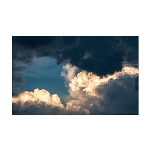 ZYAGH Aquarium Hintergrund Aquarium-Hintergrundaufkleber, Wolken-Aquarium-Hintergrunddekorationen, PVC-Aquarium-Zubehör Fur Aquarium(Color2,40x80cm) von ZYAGH