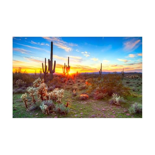 ZYAGH Aquarium Hintergrund Dekoration Aquarium Hintergrund Ornament Poster Wüstenlandschaft Landschaft Selbstklebende Fisch Tank Fur Aquarium(Color1,30x40cm) von ZYAGH