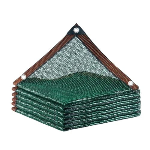 ZYAGH Schattennetz FüR GewäChshäUser 3Pin 50% Schattierung Garten Anti UV Sonnenschutznetz Bonsai Outdoor Sukkulenten Pflanzen Abdeckung Mesh Fur GewäChshaus(Dark Green,1m x 3.0m) von ZYAGH
