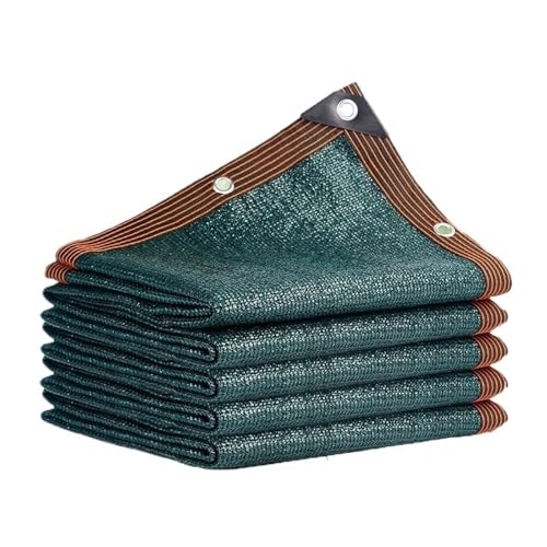 ZYAGH Schattennetz FüR GewäChshäUser 85% Schattierung im Freien Markise Garten Sonnenschutznetz UV-beständig Gewächshaus Shaing Cover Courtyard Pergola Fur GewäChshaus(Deep-Green,3X4.0M) von ZYAGH