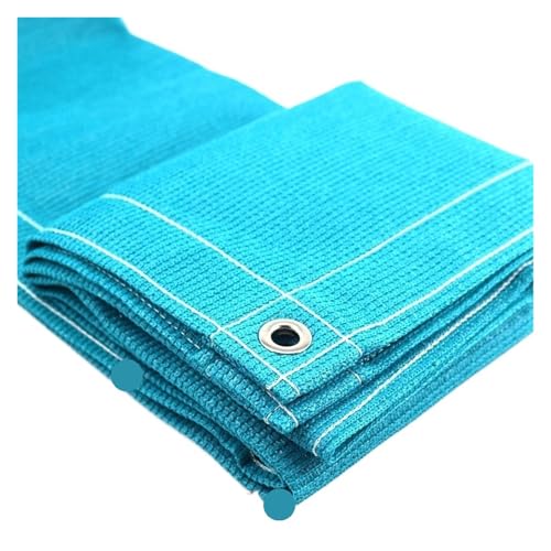 ZYAGH Schattennetz FüR GewäChshäUser 95% Anti-UV-Sonnenschutznetz Pergola-Überdachung Sonnenschutzsegel Gartenzaunnetz Balkon Sichtschutz Fur GewäChshaus(Bule,0.6mx5m) von ZYAGH