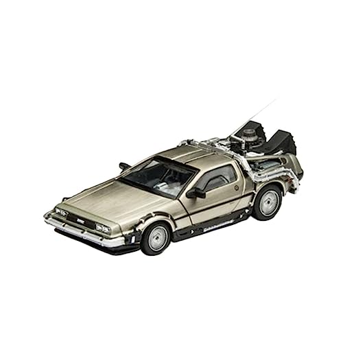 1/43 Auto-Druckgussmodell Teil 1 2 3 Zeitmaschine DeLorean DMC-12 Für: Metalllegierung(A) von ZYAURA