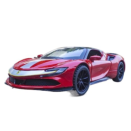1:32 Für: Ferrari SF90 Stradale Sportwagen, Statisches Druckgussauto, Sammlermodellauto 1:32 Für: Ferrari SF90 Stradale Sportwagen, Statisches Druckgussauto, Sammlermodellauto von ZYAURA
