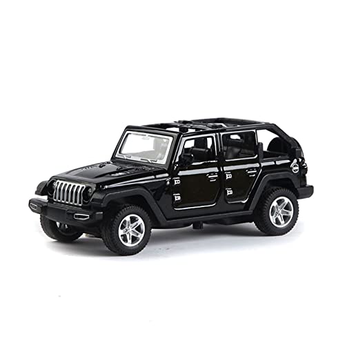 FÜR: 1:36 Jeep Wrangler Legierung Automodell Offroad Spielzeugauto Sammlung Ornamente Ornamente Kinder Jungen Spielzeug Geschenke(A) von ZYAURA