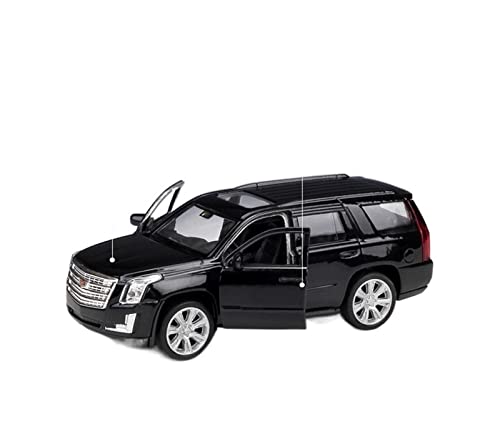 FÜR: WELLY 1:36 2017 Cadillac Escalade SUV Simulator Zurückziehen Auto Modellauto Metall Druckguss Legierung Spielzeugauto von ZYAURA