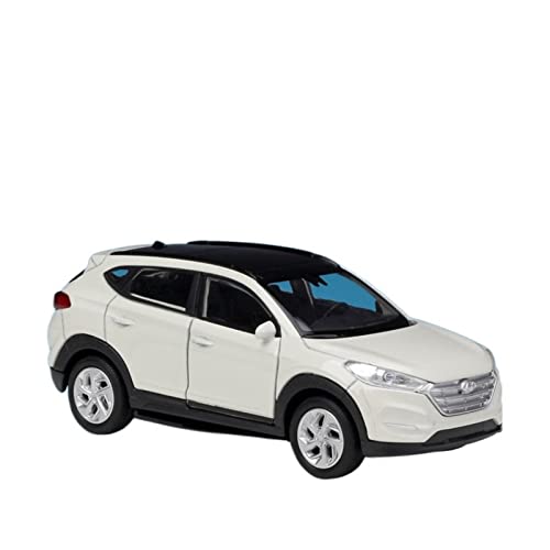 FÜR: Welly 1:36 Hyundai Tucson Legierung Automodell Pullback Auto Sammlung Geschenk Nicht Ferngesteuertes Transportspielzeug(A) von ZYAURA