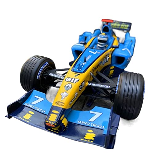 Für 1/18 Neu Vergriffene Formel F1 Supersportwagen R24 Legierung Automodell Sammlerstück Statisches Dekoratives Spielzeug(Blue) von ZYAURA