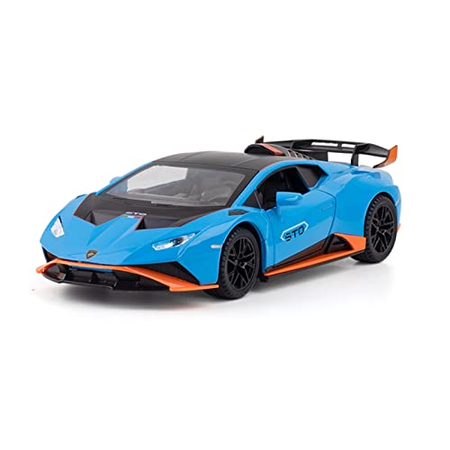 Für: 1:24 Lamborghini Supercar Modell Hohe Simulation Legierung Automodell Sound Und Licht Pull Back Metal(B) von ZYAURA