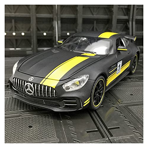 Für: 1:24-Simulation Mercedes-Benz GTR-Legierung Automodell Sound Und Licht Pull-Back-Spielzeugauto-Geschenk Für Erwachsene(A) von ZYAURA