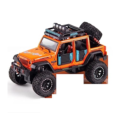 Für: 1:28 Jeep Wild Gladiator Big Tire Legierung Pickup Geländewagen Zurückziehen(B) von ZYAURA