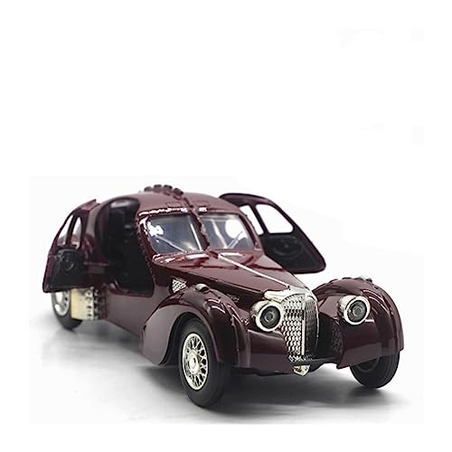 Für: Bugatti Typ 57SC Legierung Auto 1:28 Modell Metall Simulation Sound Und Licht(C) von ZYAURA