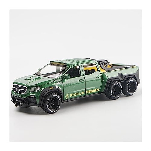 Für: Mercedes-Benz X-Klasse 6 * 6 Pickup 1:28 Geländewagenmodell Simulation Sound Und Licht(B) von ZYAURA