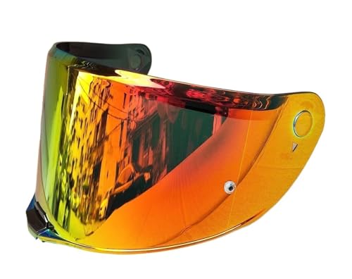 ZYAURA F Passend for LS2 FF811 Helmlinse Farbige Außenlinse Y(Gold) von ZYAURA
