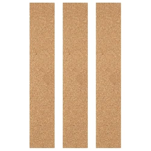 Korktafel 6Pcs Selbstklebende Kork Streifen Wand Aufkleber Bulletin Board Memo Nachricht Boards FüR BüRo, Schule von ZYAYNG