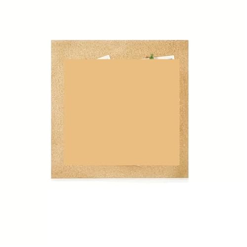 Korktafel Quadratische rahmenlose Korktafel mit selbstklebender Dekotafel Fotowand Schautafel Pinnwand FüR BüRo, Schule(Color1-1pc) von ZYAYNG