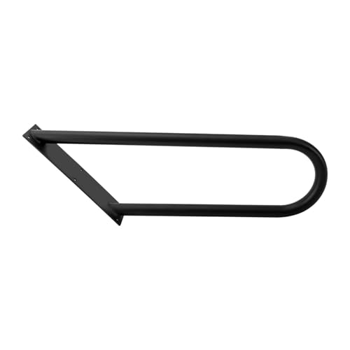 U-FöRmiger Treppenhandlauf 2 Stück Treppenhandlauf, Wannenhandlauf, 45° Neigung, 220lbs Zugkraft, Eisenkonstruktion, ideal for ältere und behinderte Menschen FüR Villen von ZYAYNG