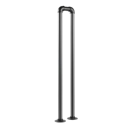 U-FöRmiger Treppenhandlauf 20x85cm U-förmiger Treppenhandlauf Rutschfestes Industriegeländer Geeignet for Treppen Lofts Innenzäune FüR Villen von ZYAYNG