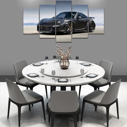 ZYCHKRL Moderne Bilder Wohnzimmer 5 Teiliger Porsch 911 Turbo Luxus-Sportwagen Poster Mit Rahmen Hd Für Heimdekoration Personalisierte Bilder Leinwandbilder Xxl ZYCHKRL Moderne Bilder Wohnzimmer 5 Teiliger Porsch 911 Turbo Luxus-Sportwagen Poster Mit Rahmen Hd Für Heimdekoration Personalisierte Bilder Leinwandbilder Xxl von ZYCHKRL
