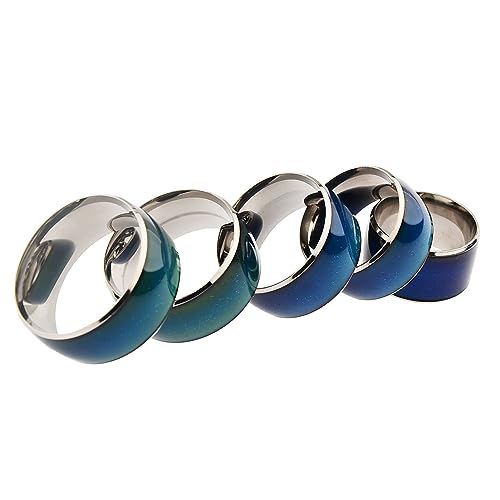 Cockring Farbwechselndes Design Metall Hodenring Eichelring Dicker Ring Edelstahl Hodensackring Cockring Penis Intimschmuck Für Männer SM Sexspielzeug Fetisch Spiele,24mm von ZYDHHP