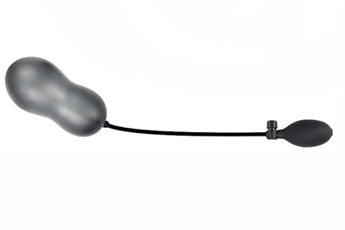 Doppelköpfiger Aufblasbarer Silikon Vaginal Anal Dilatator Analplug Prostata Massage Anal Vaginal Pumpe Expansion Inflatable Spreizer Expander FetishSM Sexspielzeug Für Paare Extremer Sex,A von ZYDHHP