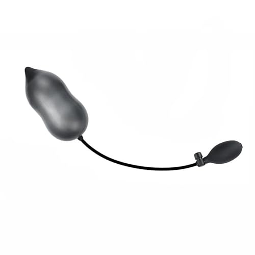Doppelköpfiger Aufblasbarer Silikon Vaginal Anal Dilatator Analplug Prostata Massage Anal Vaginal Pumpe Expansion Inflatable Spreizer Expander FetishSM Sexspielzeug Für Paare Extremer Sex,B von ZYDHHP
